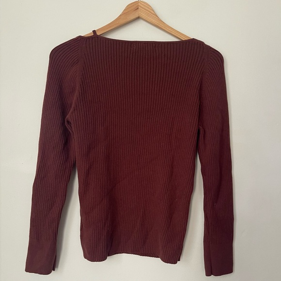 Anthropologie cut out sweater top - Picture 2 of 5